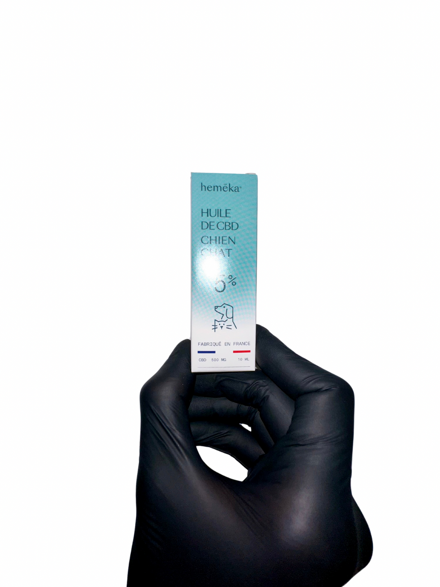 Huile de CBD 5% HEMEKA pour animaux