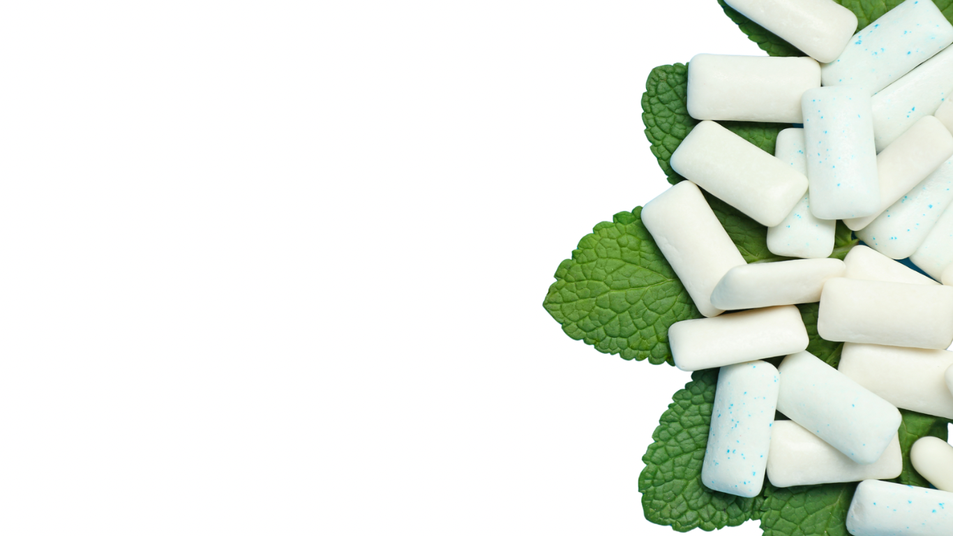 Chewing-gum CBD
