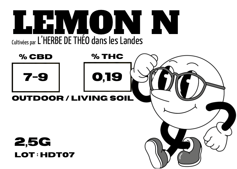 LEMON N CBD 💚 by L’HERBE DE TÉO