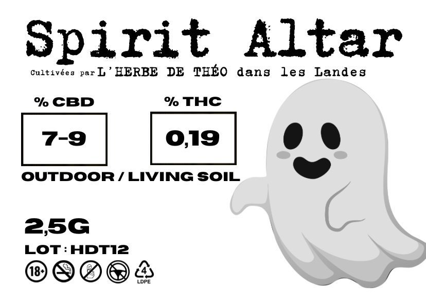 SPIRIT ALTAR CBD 💚 by L’HERBE DE TÉO