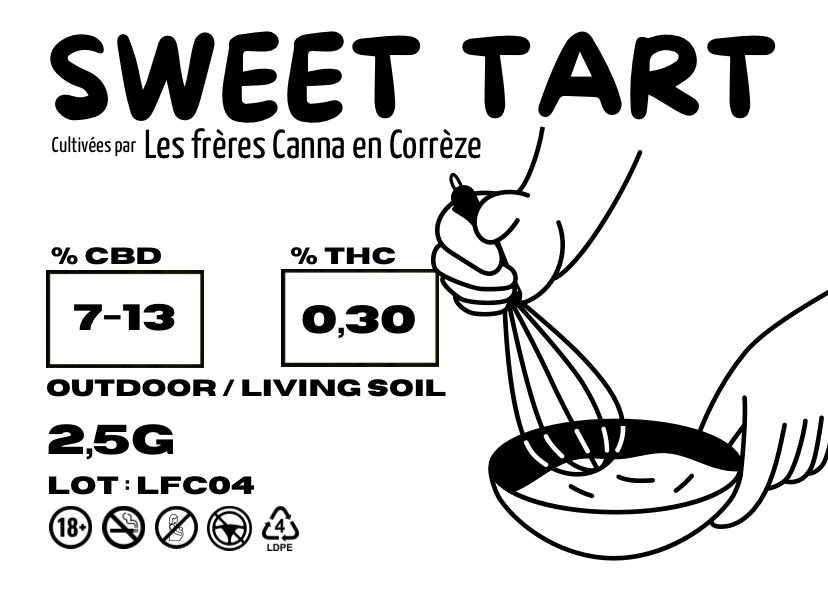 Sweet Tart CBD 💚 by LES FRÈRES CANNA