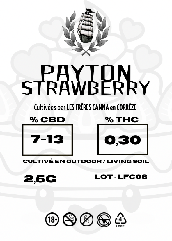 PAYTON STRAWBERRY CBD 💚 by LES FRÈRES CANNA