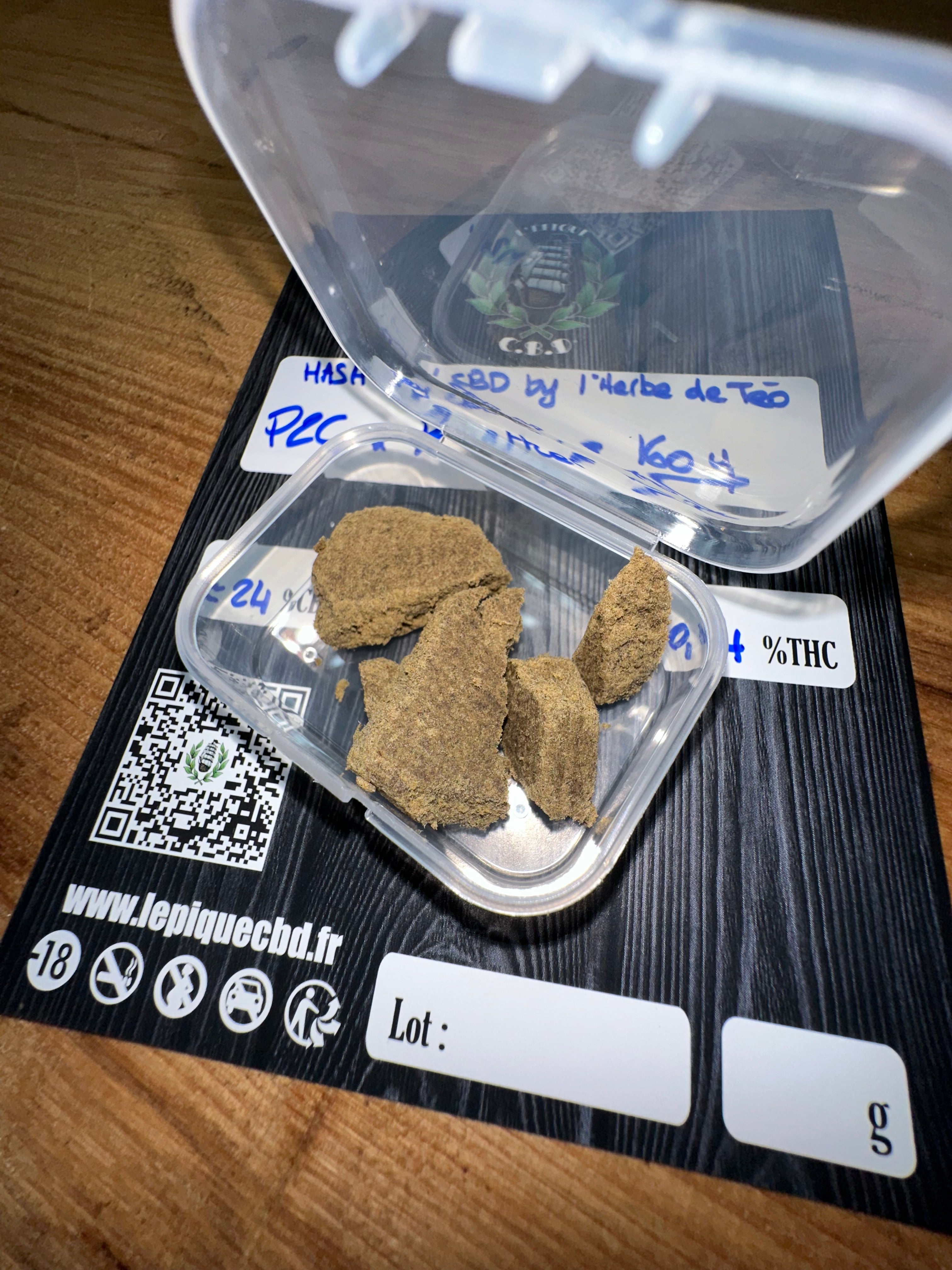 (QUANTITÉ TRÈS LIMITÉE) P2C x POURTHER CBD by L’Herbe de Téo