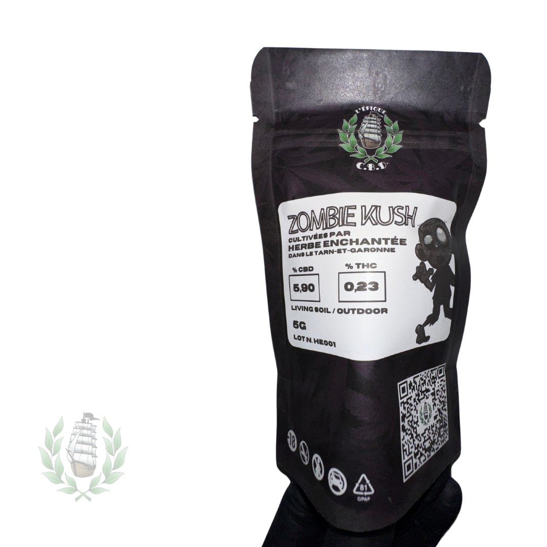 Zombie Kush CBD 💚 by HERBE ENCHANTÉE
