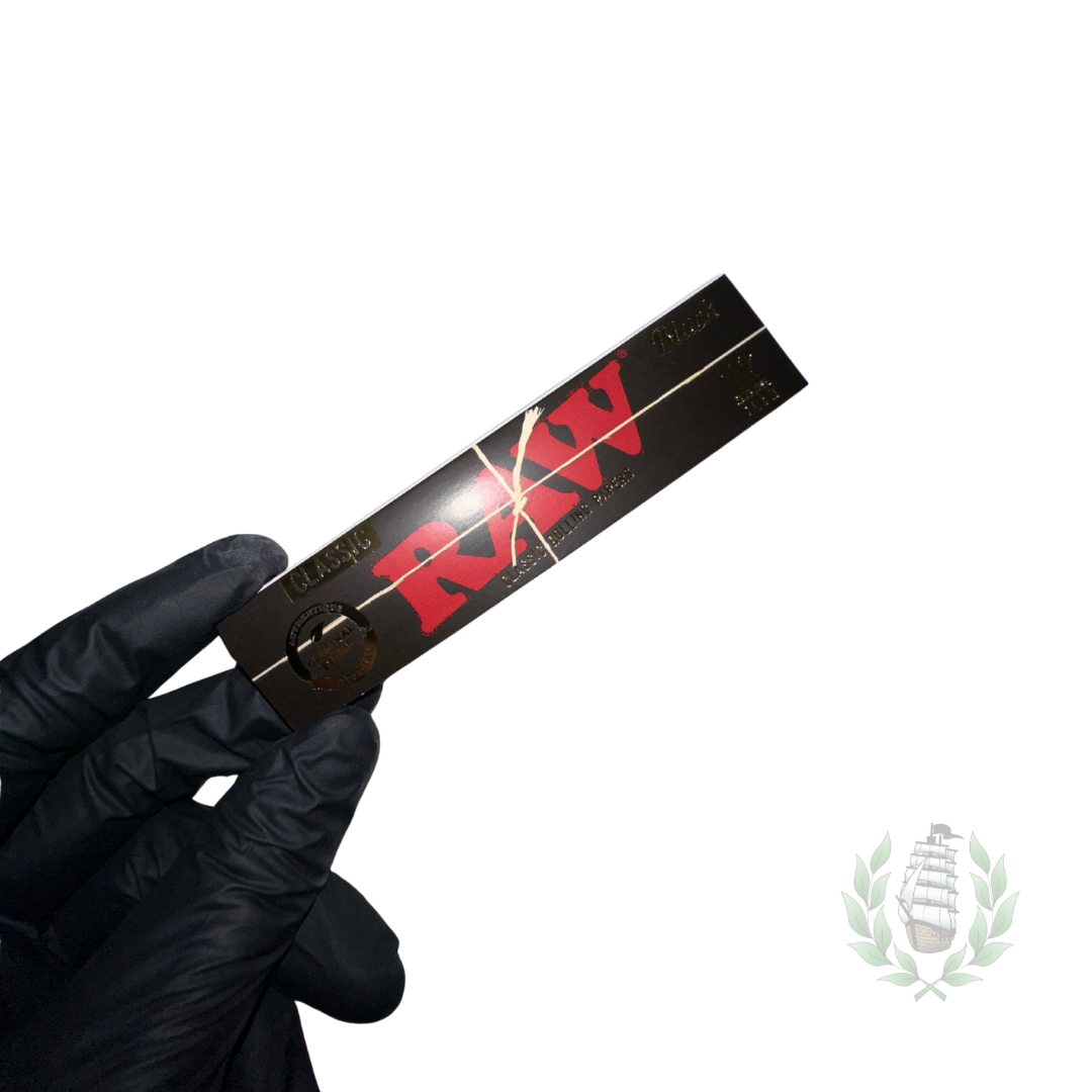 Feuilles SLIM RAW Black