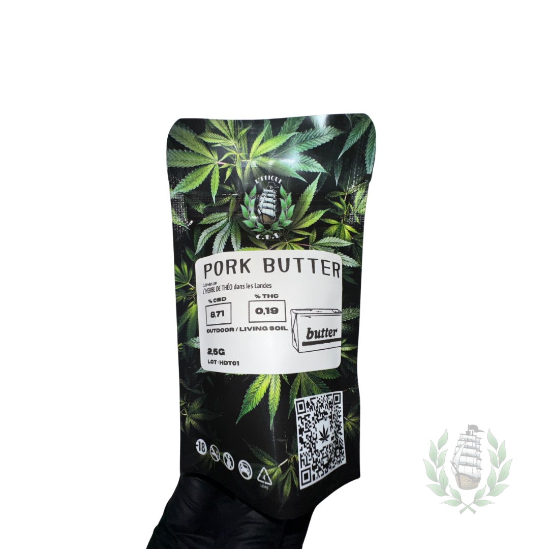 PORK BUTTER CBD 💚 by L’HERBE DE TÉO
