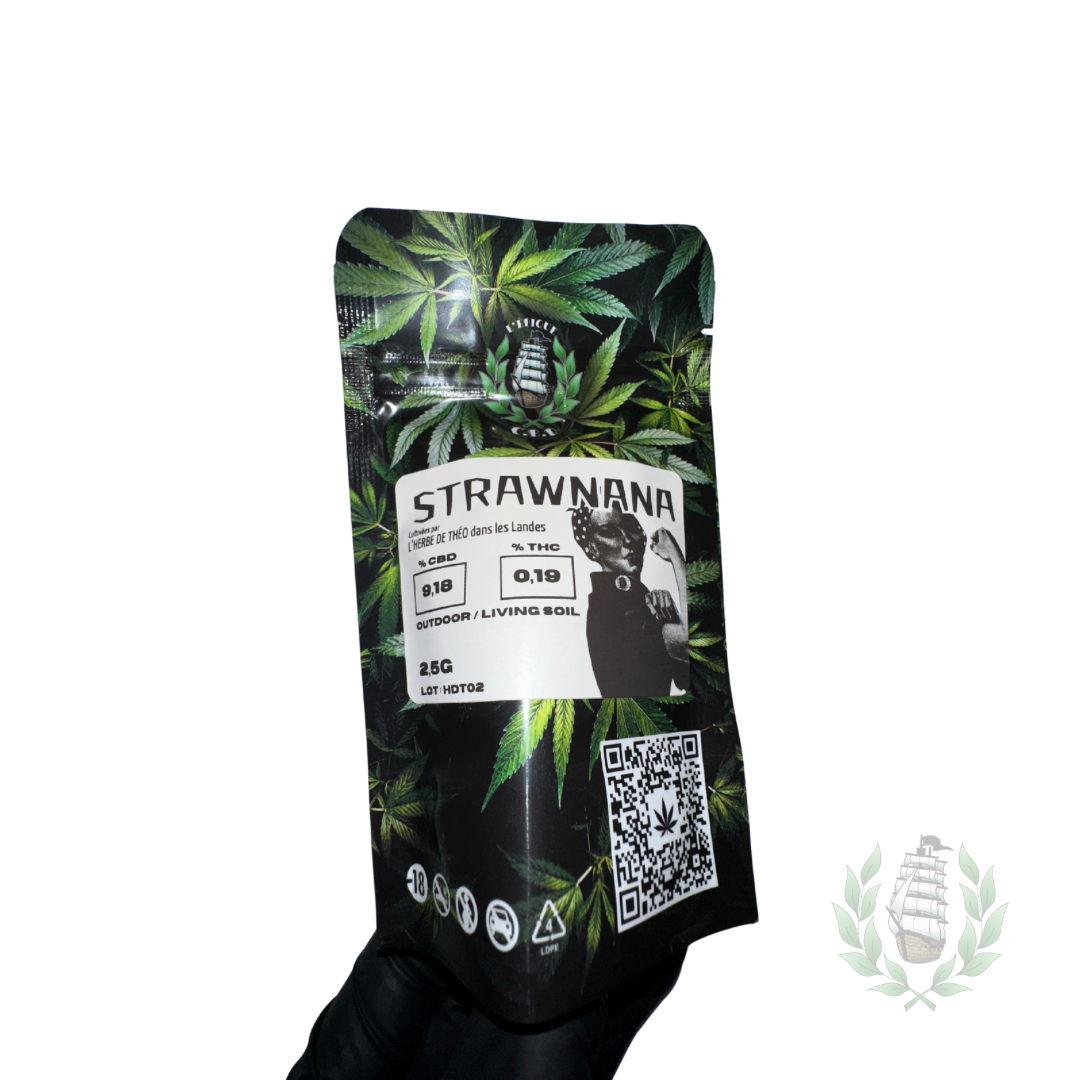 STRAWNANA CBD 💚 by L’HERBE DE TÉO