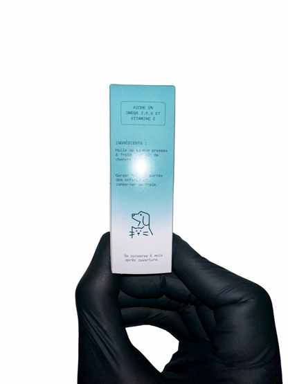 Huile de CBD 5% HEMEKA pour animaux